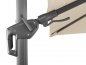 Preview: Schneider SET Ampelschirm Rhodos Twist 300x300cm natur + Ständer + Hülle